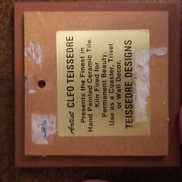 Teissedre Storyteller Ceramic Tile - Picture 2 of 2